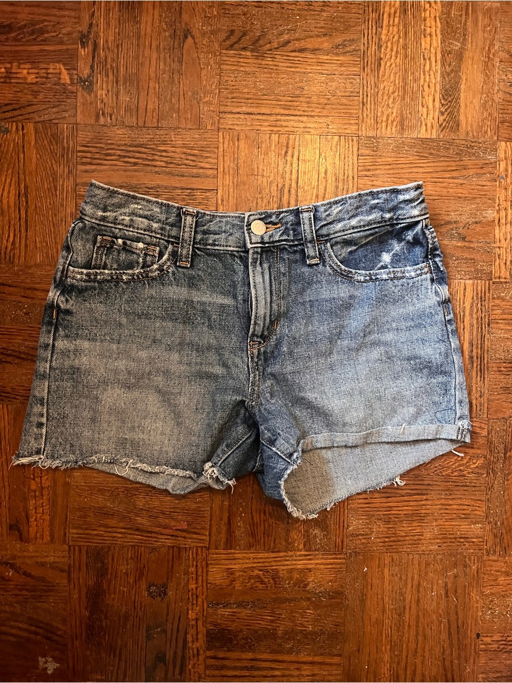 Old Navy Ripped Blue Jean Shorts